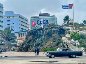 BATW Cuba Car Sign