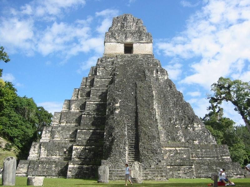 Costa Maya pyramid